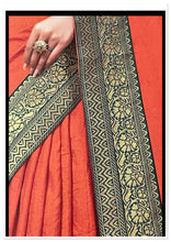 Load image into Gallery viewer, Dolla silk saree 1311