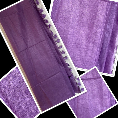 Linen saree 1704