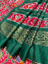 Load image into Gallery viewer, Cotton silk saree 1656