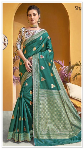 Semi Silk saree  100